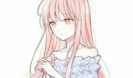 动漫图片 女生,梦幻般的校园邂逅